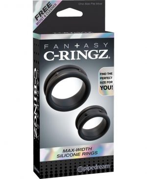 fantaasy-c-ringz-max-width-silicone-rings-black