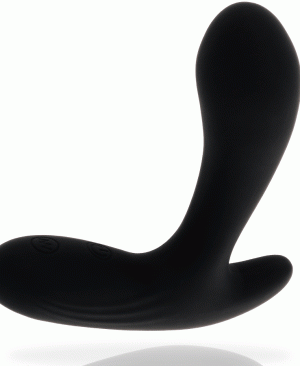 ADDICTED TOYS ANAL MASSAGER BLACK VIBRATION