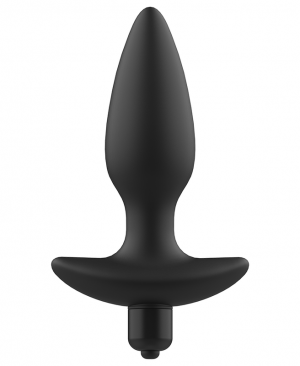 ADDICTED TOYS ANAL PLUG MASSAGER WITH VIBRATION BLACK