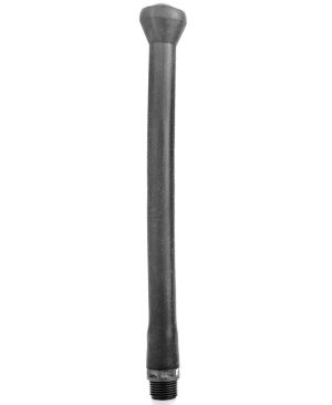 ALL BLACK DUCHA ANAL SILICONA SISTEMA STOPPER 27CM